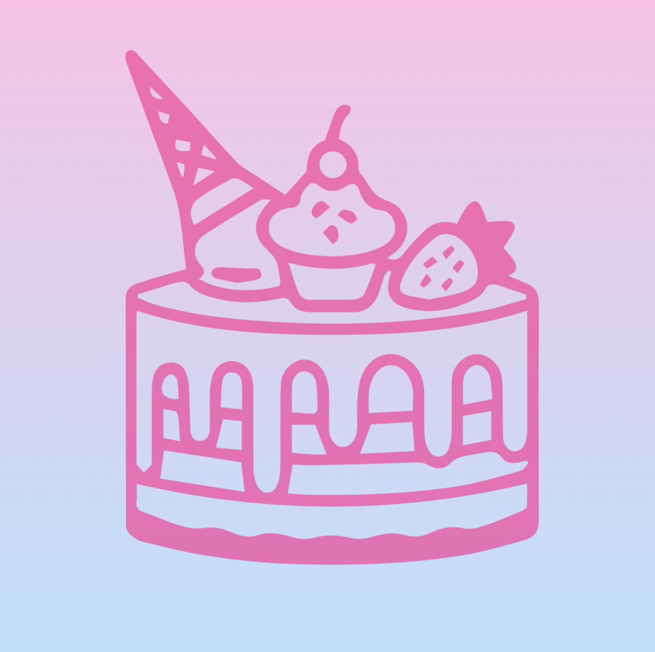 Melting Cake