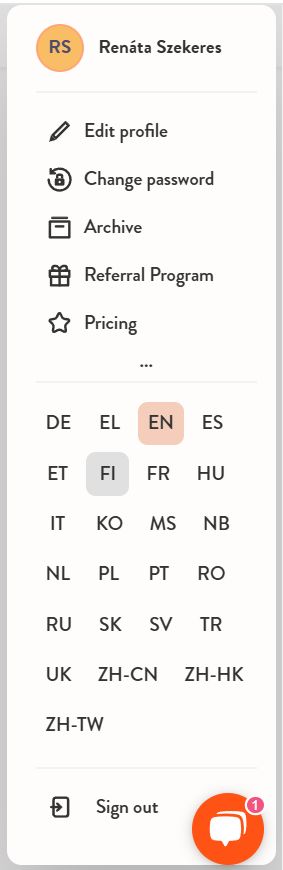 Where can I change my language settings? - 오늘배움