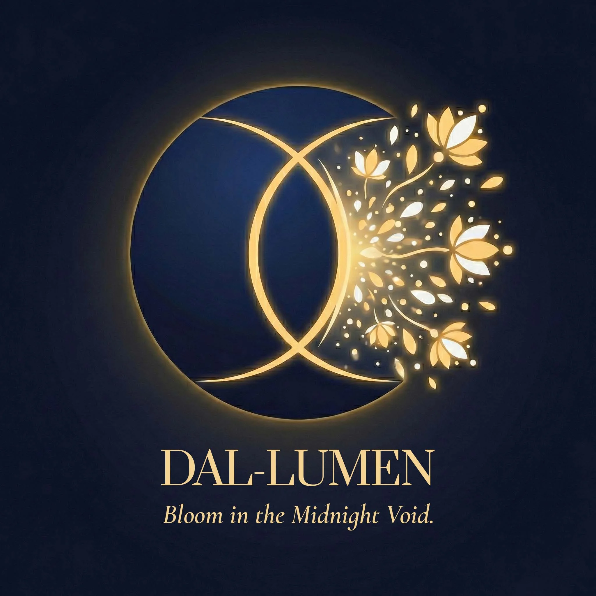 Dal-Lumen의 빛과 달 이미지를 담은 브랜드 아트