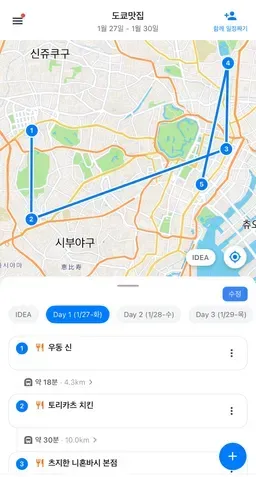 콘텐츠 기반 여행 일정 생성